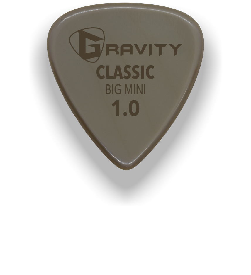Classic Big Mini 1.0mm Gold Guitar Pick Handmade Custom Best Acoustic Mandolin Electric Ukulele Bass Plectrum Bright Loud Faster Speed