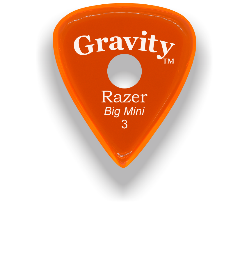Acrylic Picks Big Mini Single