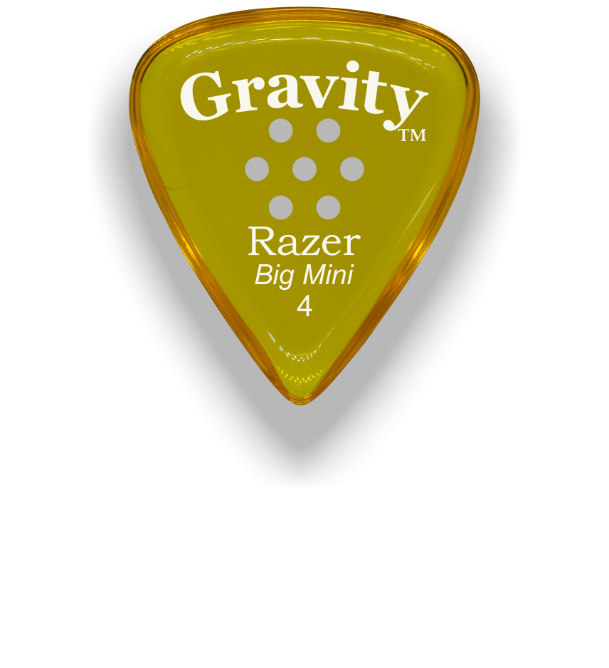 Acrylic Picks Big Mini Multi