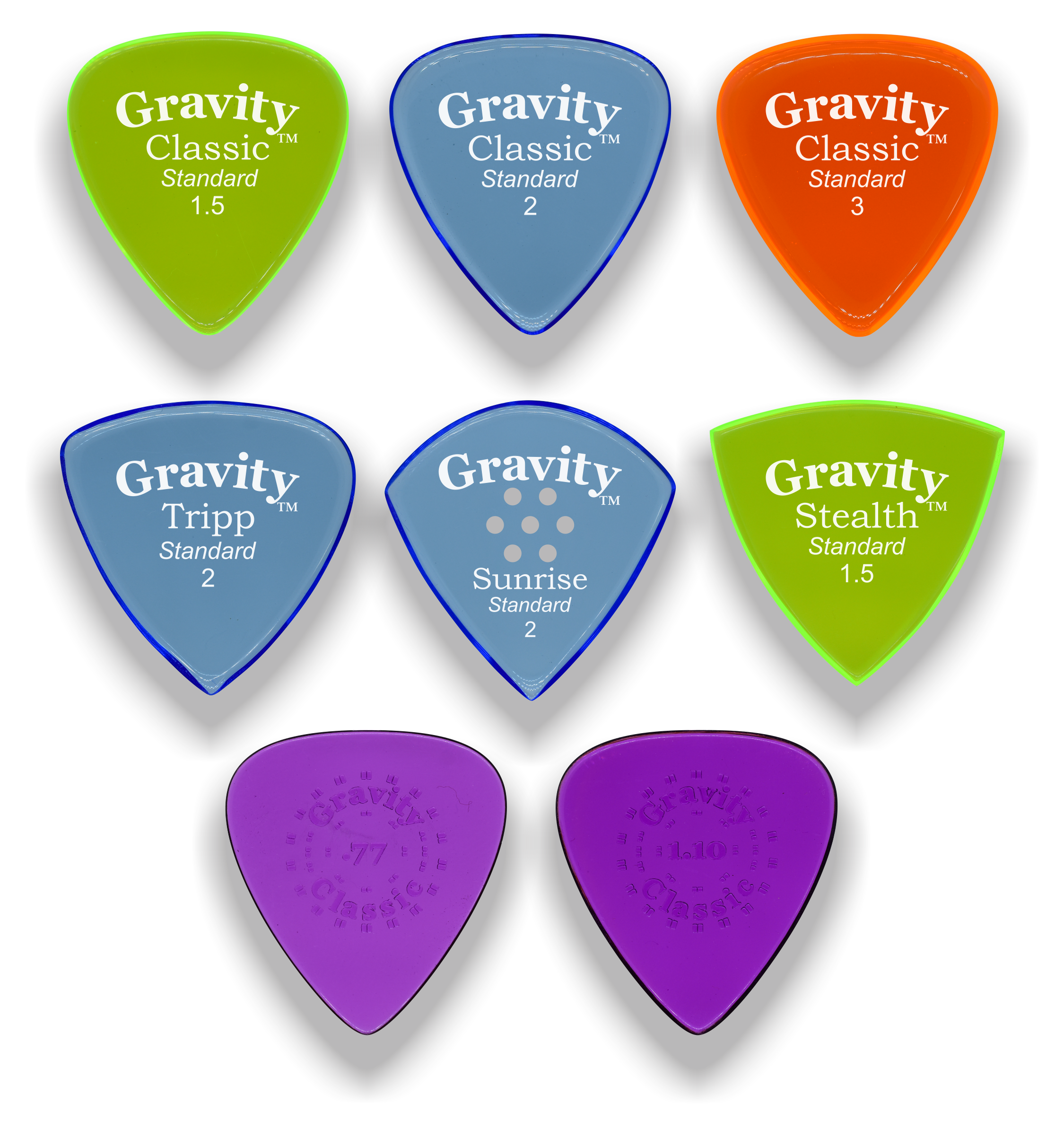 Gravity Picks: Variety Pack