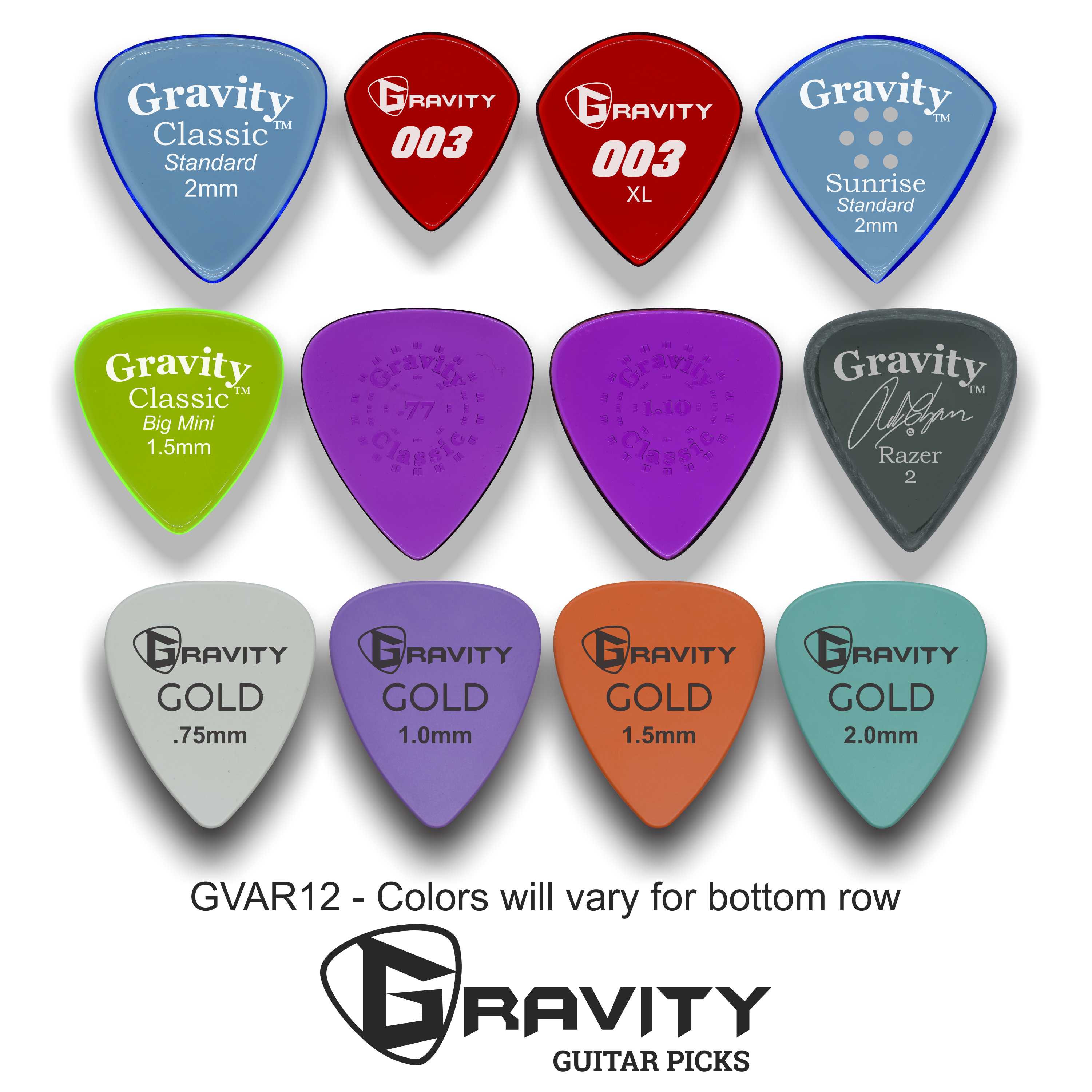 Gravity Picks: Variety Pack
