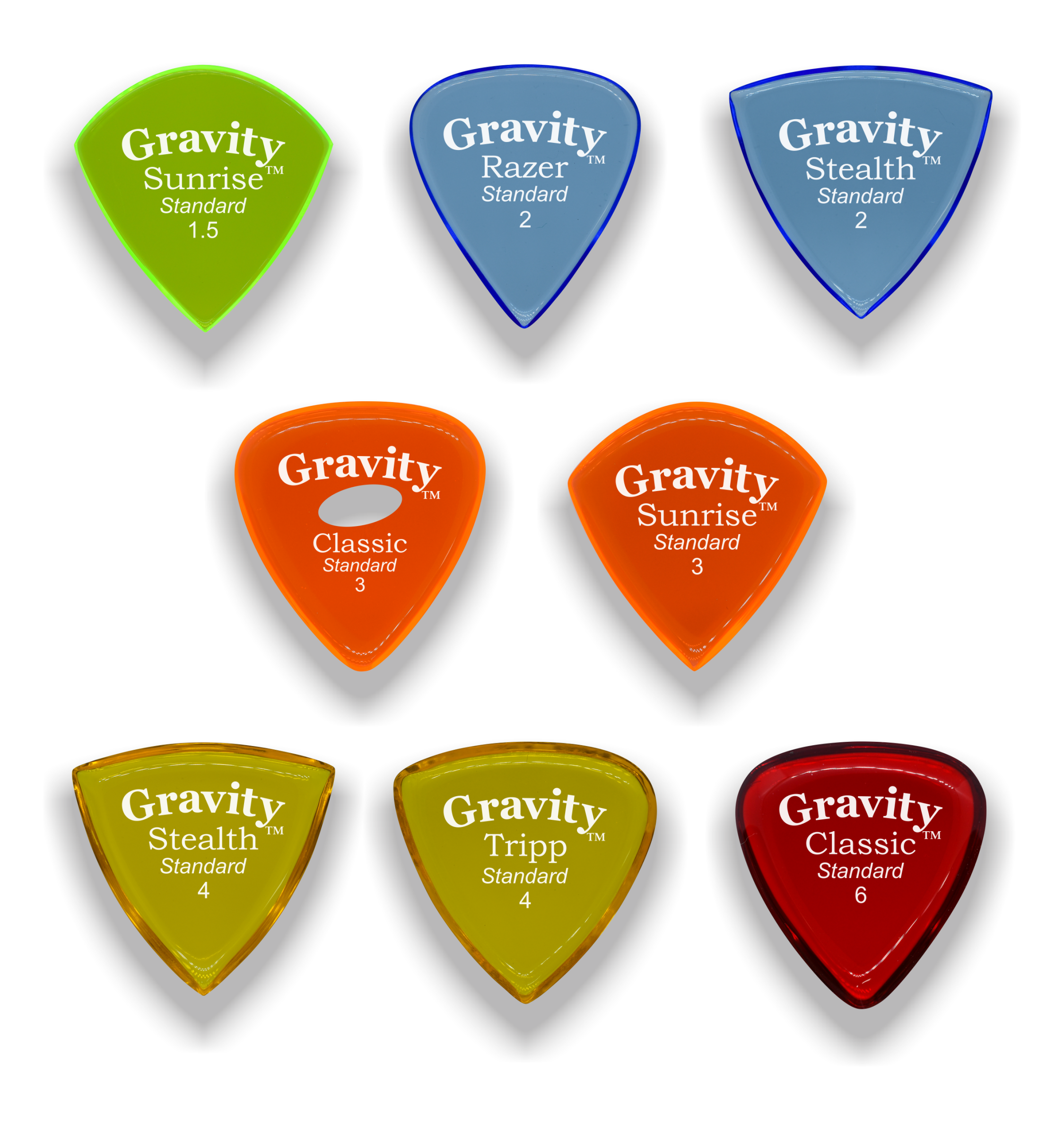 Gravity Picks: Variety Pack