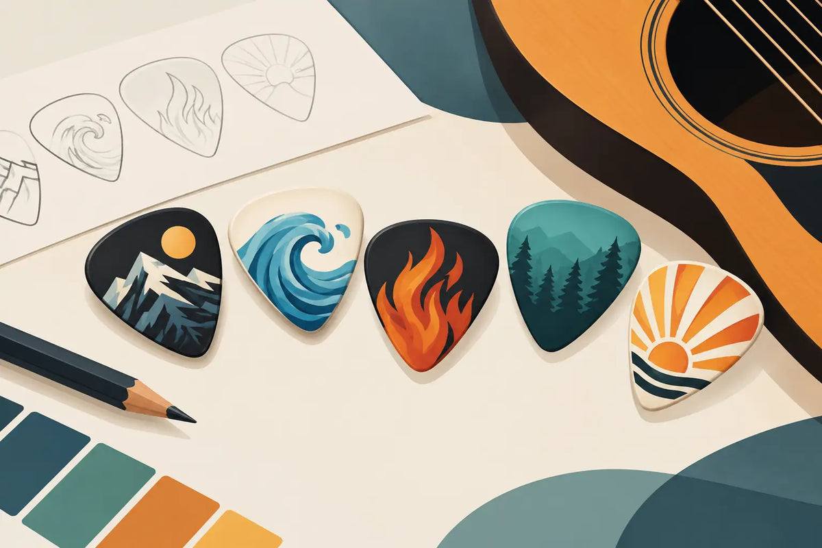 Custom Artwork Guide for Performance Guitar Picks