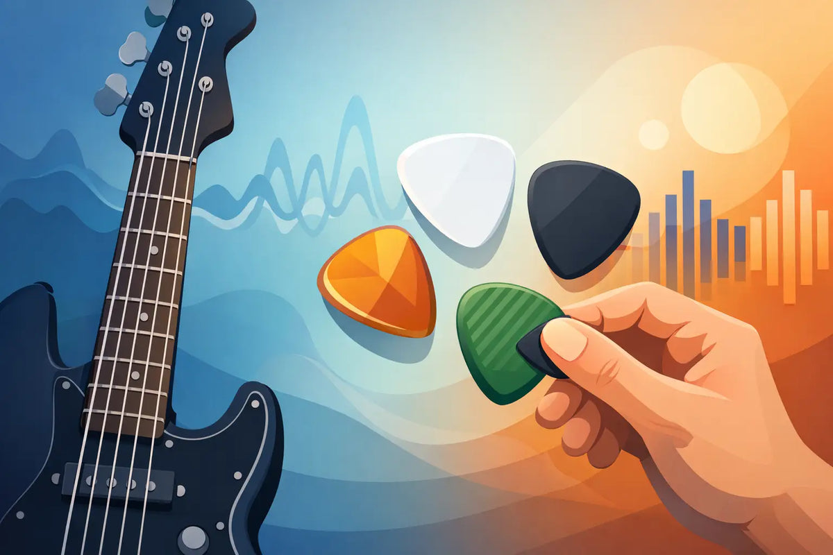Bass Guitar Picks: What Changes Your Attack?