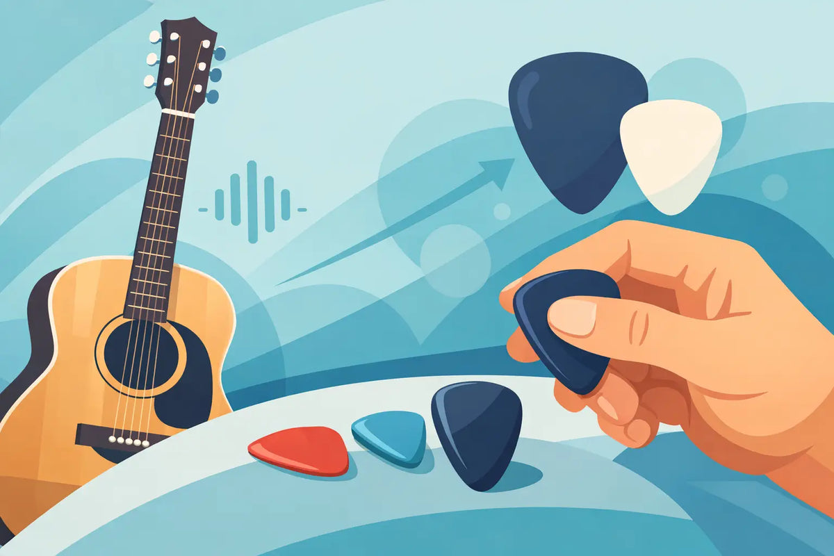 Are Thick Picks Better for Guitar Players?