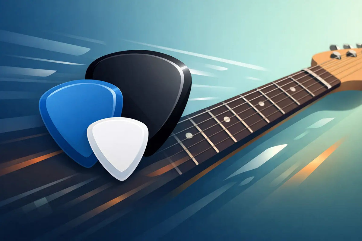Speed Bevel Guitar Picks for Faster Playing