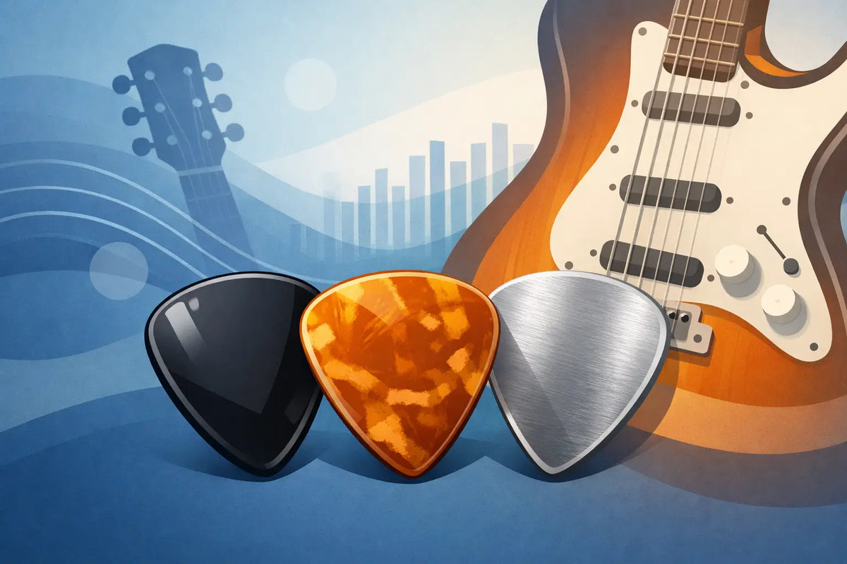 Guitar Pick Materials That Change Your Attack