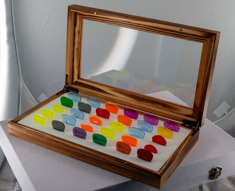 Wood Display Case - Gift Idea! – Gravity Picks Inc.