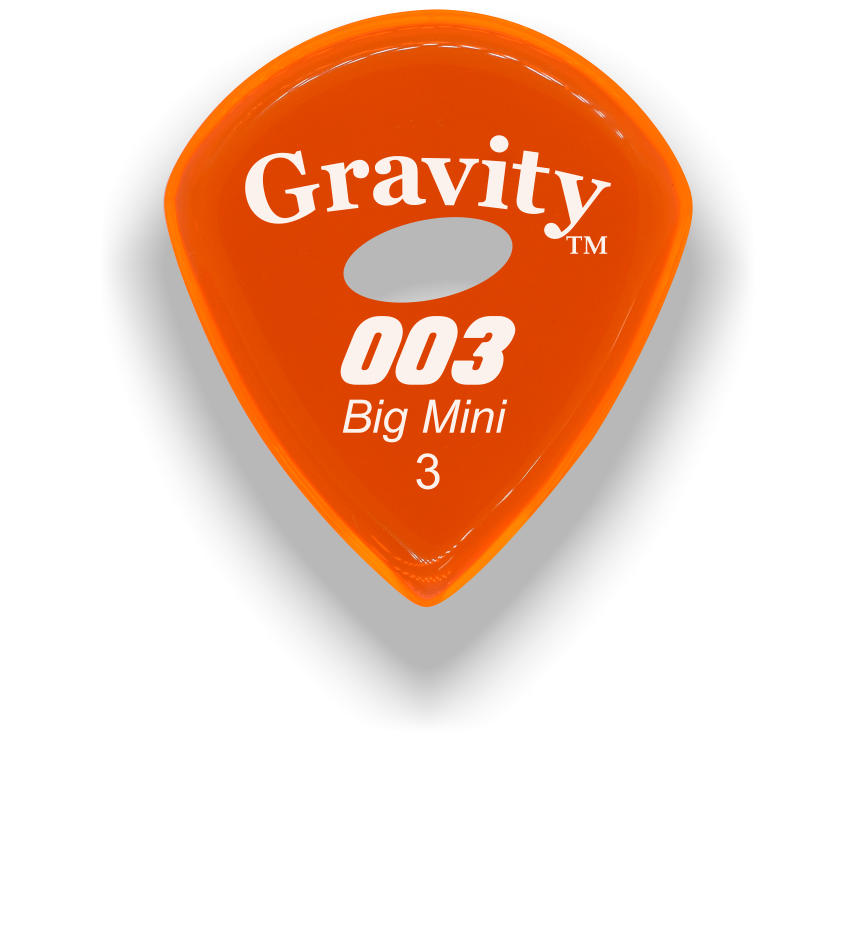 Acrylic Picks Big Mini Elipse