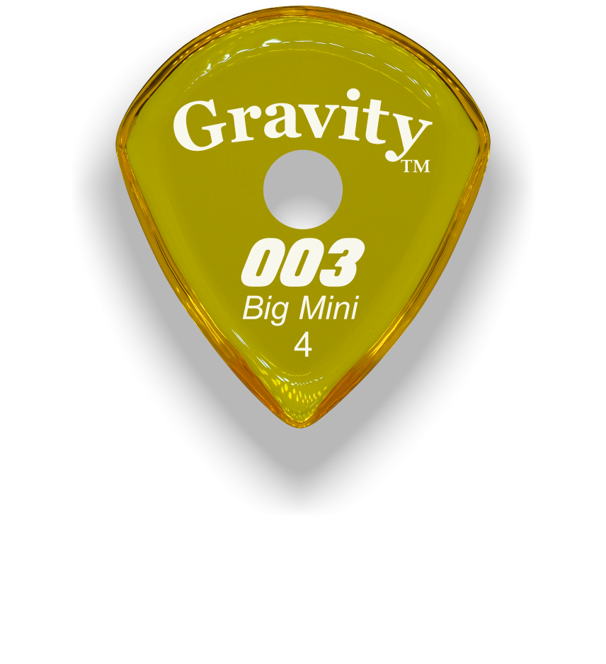 Acrylic Picks Big Mini Single