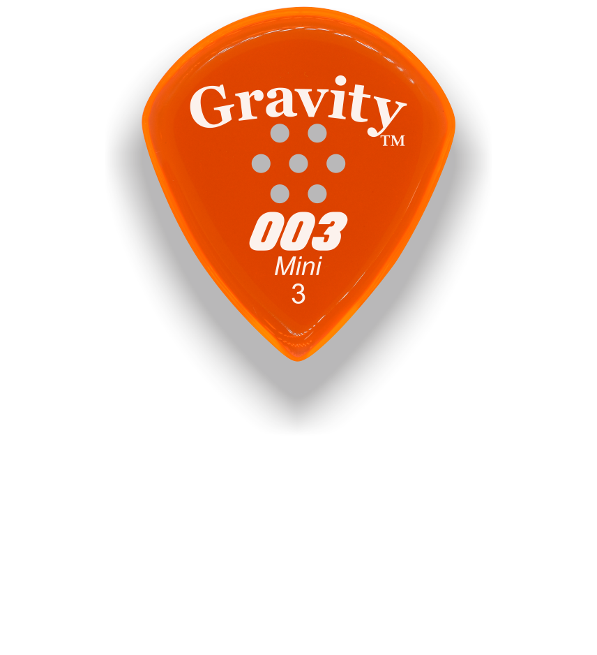 Single Acrylic Picks – Gravity Picks Inc.