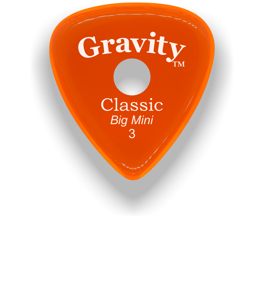 Acrylic Picks Big Mini Single