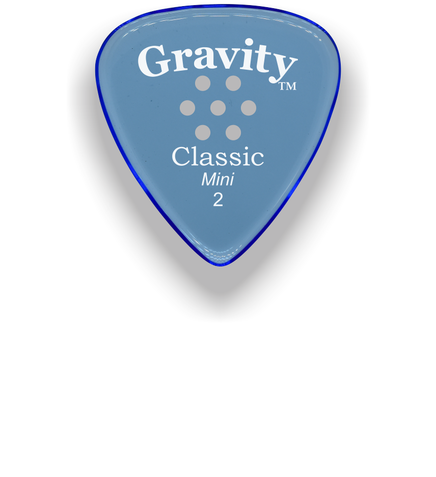 (未使用･未開封品)　GRAVITYピック(BigMiniグラビティーピックGCLB4PM 4.0 0pbj0lf Single Acrylic Picks – Gravity Picks Inc.