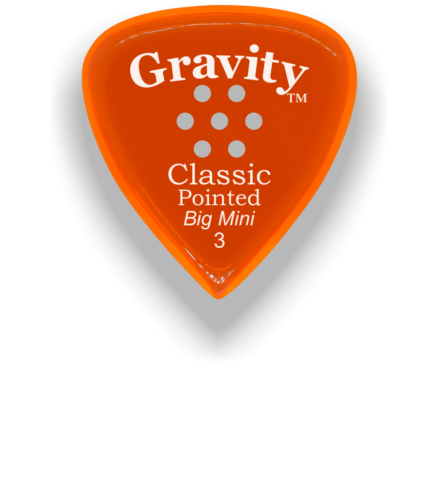 Acrylic Picks Big Mini Multi