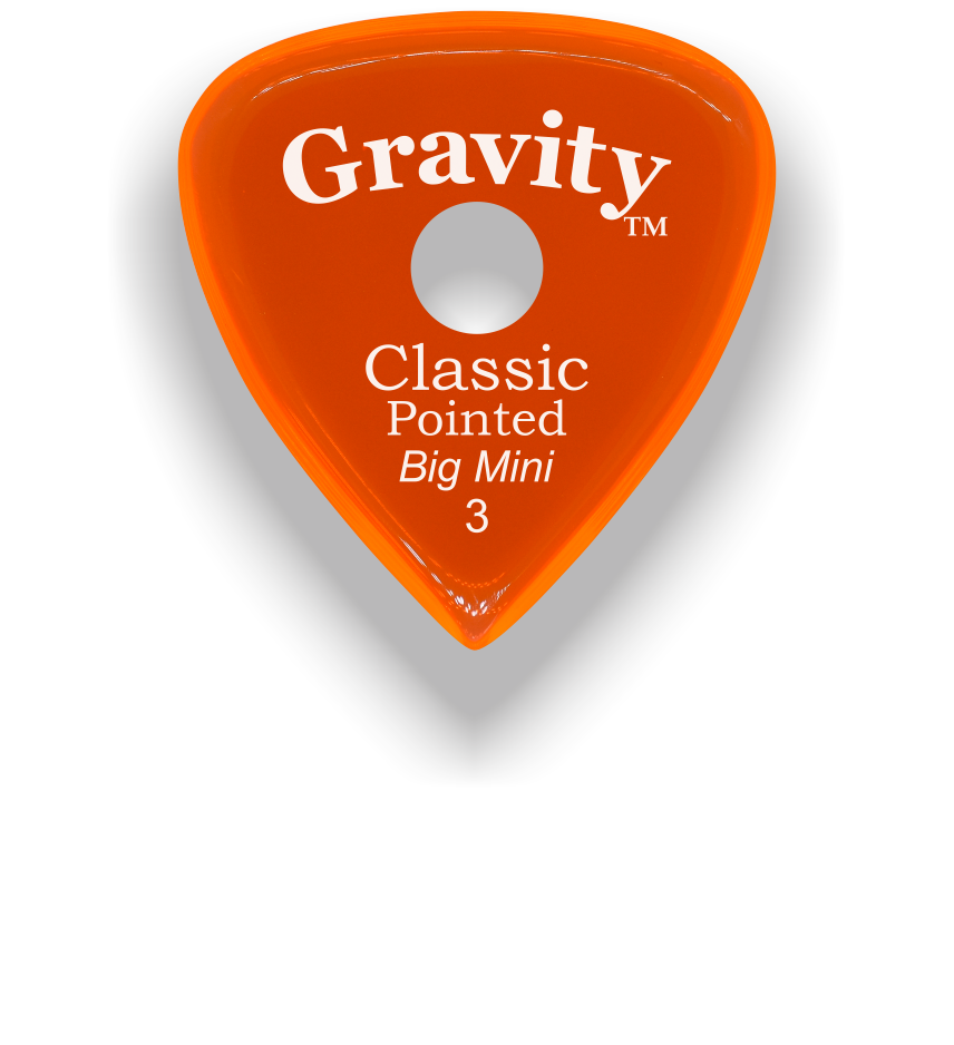 Acrylic Picks Big Mini Single