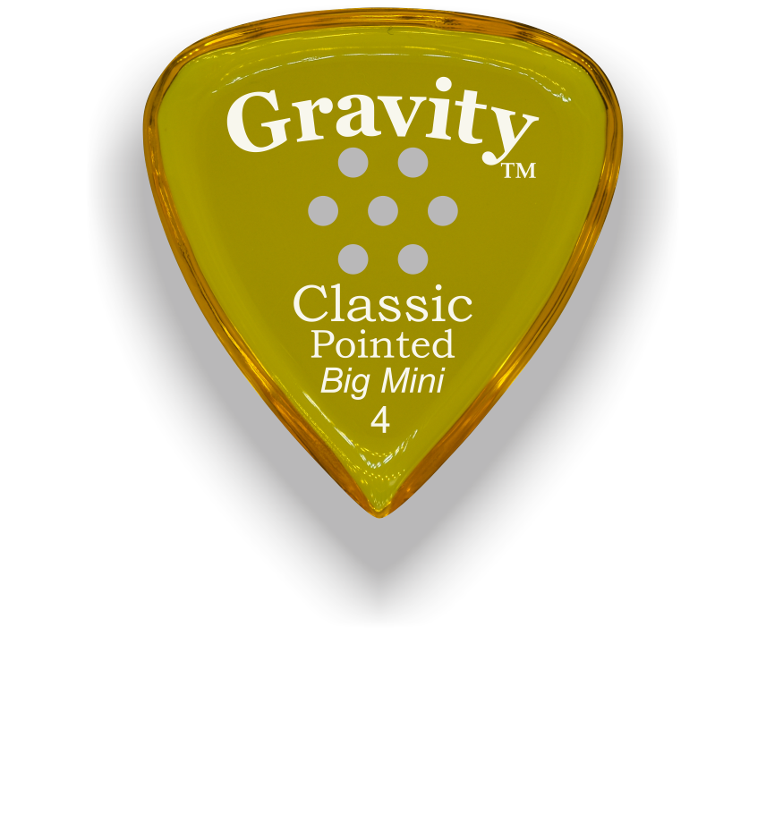 GRAVITYピック(BigMiniグラビティーピックGCLB4PM 4.0 ggw725x ギター