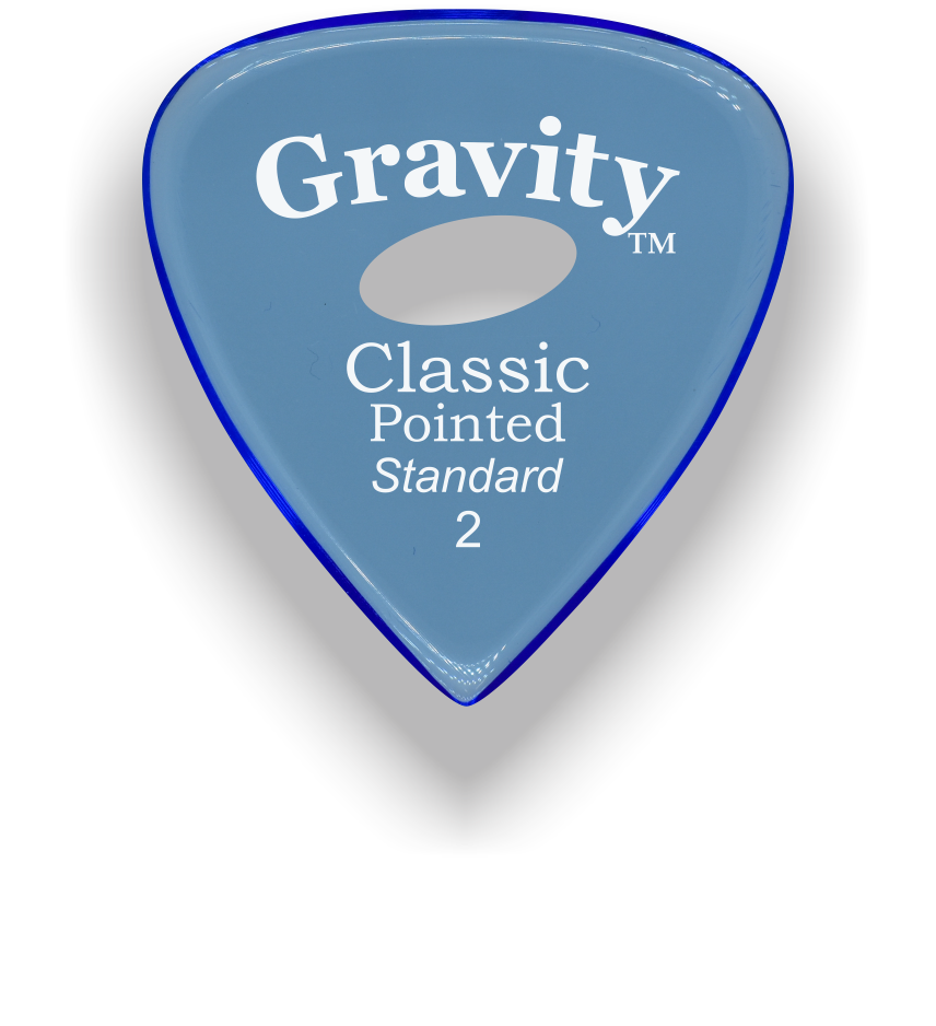 Acrylic Picks Standard Elipse