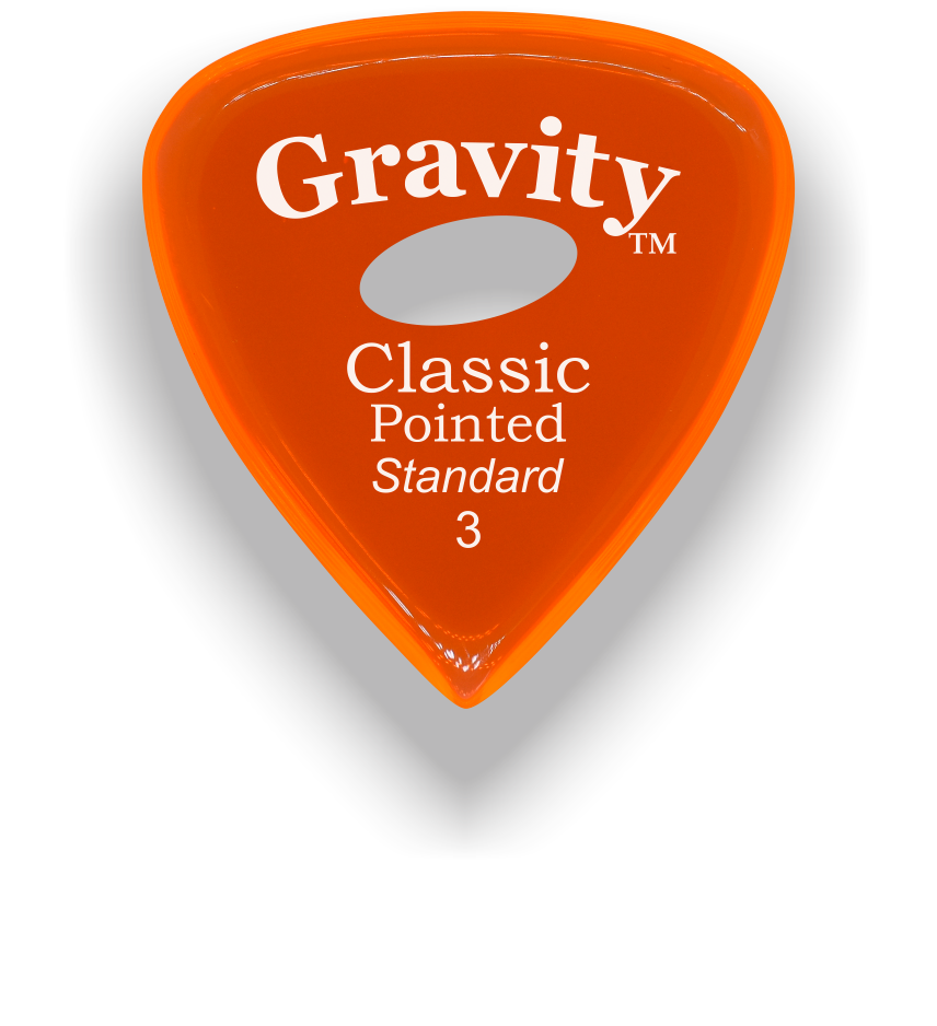 Acrylic Picks Standard Elipse