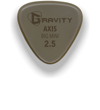 Load image into Gallery viewer, Axis Big Mini 2.5mm Gold Guitar Pick Handmade Custom Best Acoustic Mandolin Electric Ukulele Bass Plectrum Bright Loud Faster Speed
