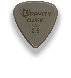 Classic Big Mini 2.5mm Gold Guitar Pick Handmade Custom Best Acoustic Mandolin Electric Ukulele Bass Plectrum Bright Loud Faster Speed