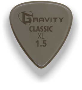 Classic XL 1.5mm Gold Guitar Pick Handmade Custom Best Acoustic Mandolin Electric Ukulele Bass Plectrum Bright Loud Faster Speed