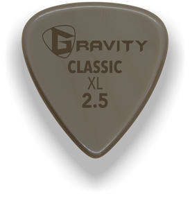 Classic XL 2.5mm Gold Guitar Pick Handmade Custom Best Acoustic Mandolin Electric Ukulele Bass Plectrum Bright Loud Faster Speed