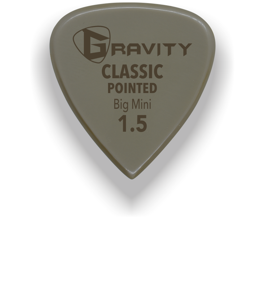 Classic Pointed Big Mini 1.5mm Gold Guitar Pick Handmade Custom Best Acoustic Mandolin Electric Ukulele Bass Plectrum Bright Loud Faster Speed