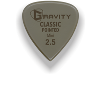 Load image into Gallery viewer, Classic Pointed Mini Jazz 2.5mm Gold Guitar Pick Handmade Custom Best Acoustic Mandolin Electric Ukulele Bass Plectrum Bright Loud Faster Speed