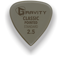 Load image into Gallery viewer, Classic Pointed Standard 2.5mm Gold Guitar Pick Handmade Custom Best Acoustic Mandolin Electric Ukulele Bass Plectrum Bright Loud Faster Speed