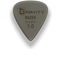 Load image into Gallery viewer, Razer Big Mini 1.0mm Gold Guitar Pick Handmade Custom Best Acoustic Mandolin Electric Ukulele Bass Plectrum Bright Loud Faster Speed