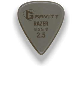 Razer Big Mini 2.5mm Gold Guitar Pick Handmade Custom Best Acoustic Mandolin Electric Ukulele Bass Plectrum Bright Loud Faster Speed
