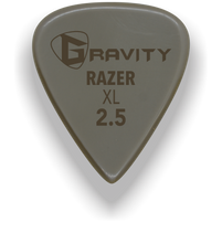 Load image into Gallery viewer, Razer XL 2.5mm Gold Guitar Pick Handmade Custom Best Acoustic Mandolin Electric Ukulele Bass Plectrum Bright Loud Faster Speed