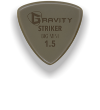 Load image into Gallery viewer, Striker Big Mini 1.5mm Gold Guitar Pick Handmade Custom Best Acoustic Mandolin Electric Ukulele Bass Plectrum Bright Loud Faster Speed