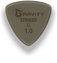 Load image into Gallery viewer, Striker XL 1.0mm Gold Guitar Pick Handmade Custom Best Acoustic Mandolin Electric Ukulele Bass Plectrum Bright Loud Faster Speed