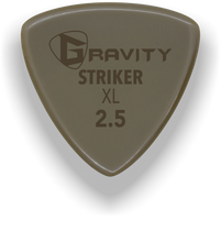Load image into Gallery viewer, Striker XL 2.5mm Gold Guitar Pick Handmade Custom Best Acoustic Mandolin Electric Ukulele Bass Plectrum Bright Loud Faster Speed