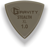 Load image into Gallery viewer, Stealth XL 1.0mm Gold Guitar Pick Handmade Custom Best Acoustic Mandolin Electric Ukulele Bass Plectrum Bright Loud Faster Speed