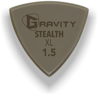 Load image into Gallery viewer, Stealth XL 1.5mm Gold Guitar Pick Handmade Custom Best Acoustic Mandolin Electric Ukulele Bass Plectrum Bright Loud Faster Speed