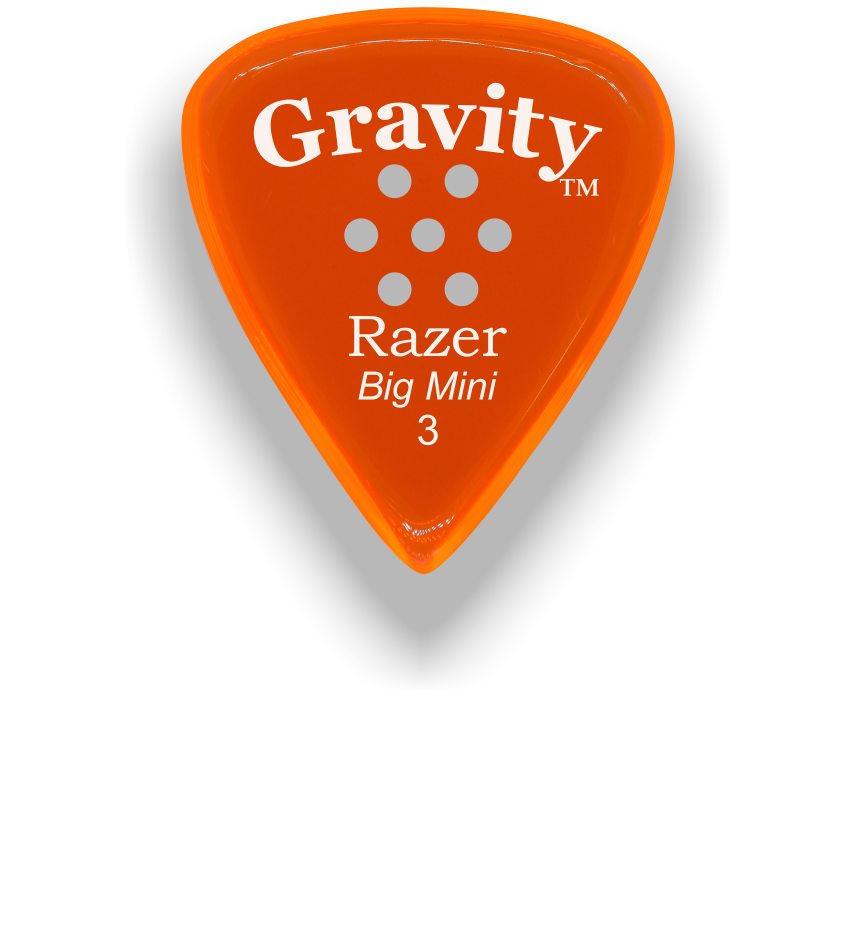 Acrylic Picks Big Mini Multi