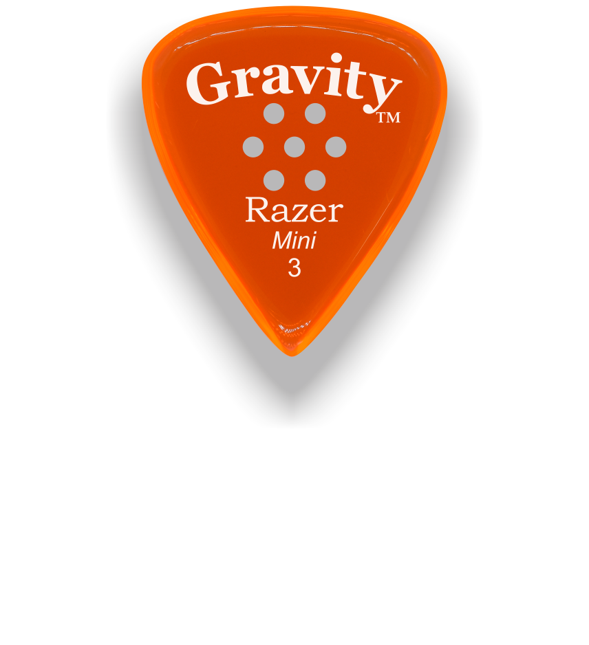Single Acrylic Picks – Gravity Picks Inc.