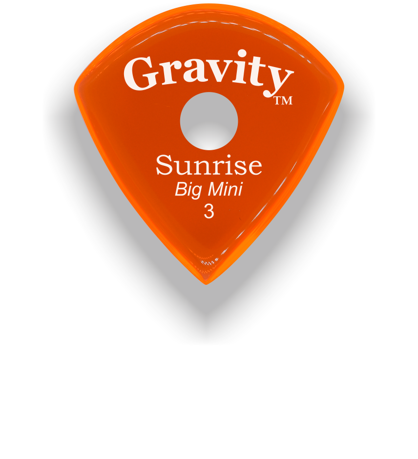 Acrylic Picks Big Mini Single