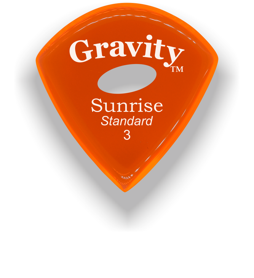 Acrylic Picks Standard Elipse