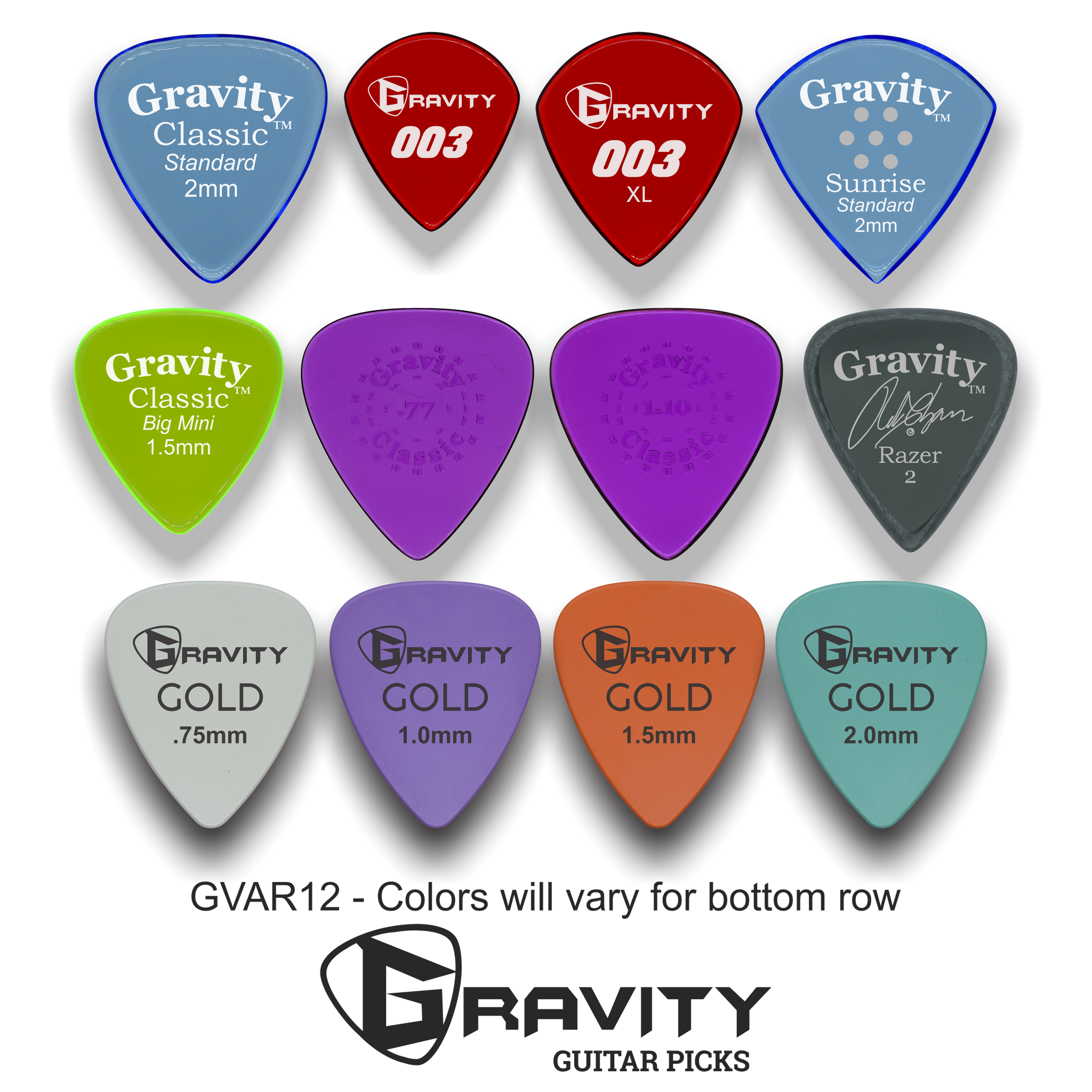 ACRYLIC CUSTOM SHOP  Customize your guitar pick – Gravity Picks Inc.